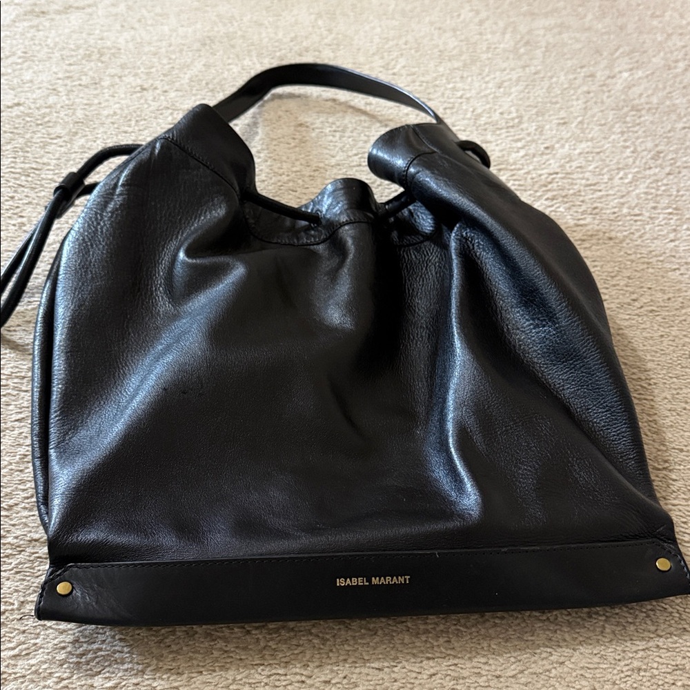 EUC Isabel Marant black hobo handbag with dust bag - Picture 4 of 13